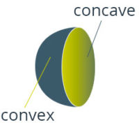 Concave vs Convex Illustration