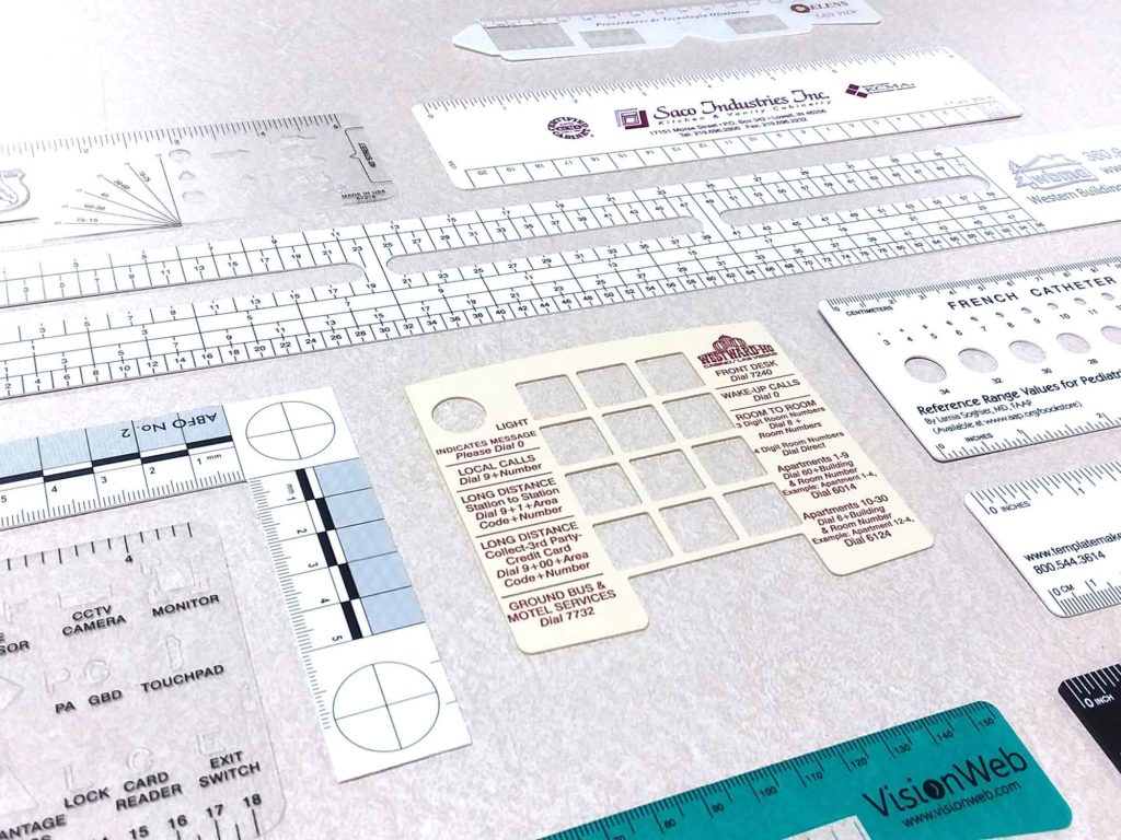 Precision Templates - Rulers - Graphics Output