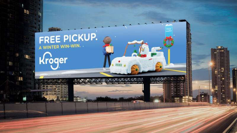 Simple and optimized Kroger billboard